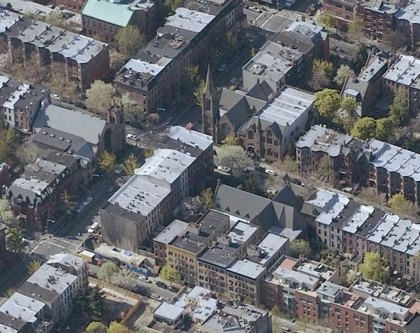 Grace United Methodist Church and Parsonage: Grace United Methodist Church and Parsonage -  29-35 Seventh Avenue at St. John Place